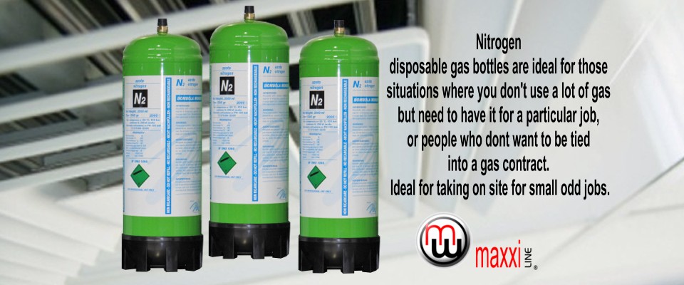maxxiline disposable nitrogen bottles